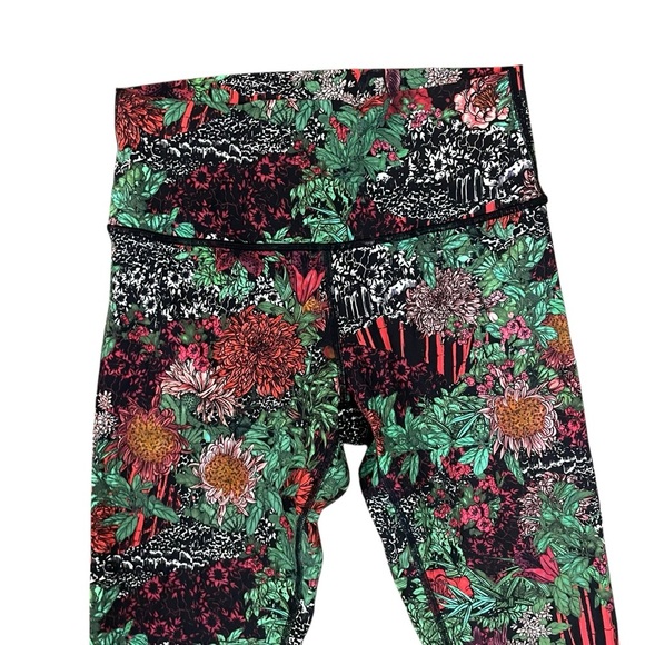 Lululemon Wunder Under Hi-Rise Tight 28" Zen Garden Multicolor Womens 8 - Picture 5 of 9